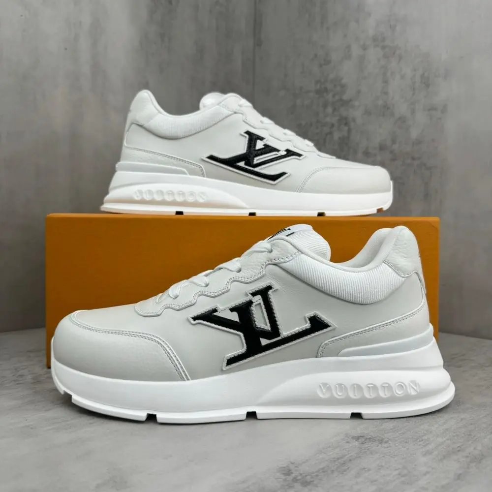 Louis Vuitton Sneakers Low-Top Lace-Up with LV Side Logo — Style 10