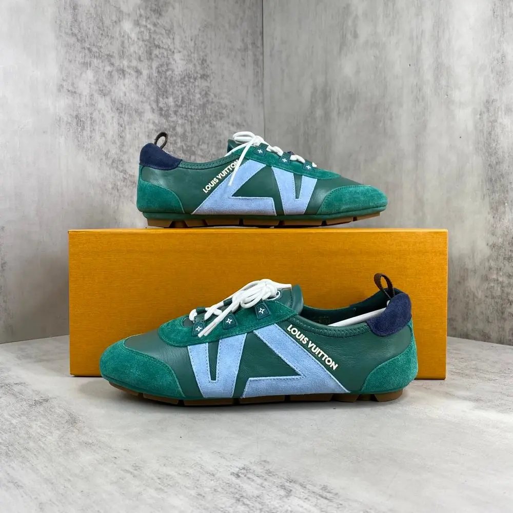 Louis Vuitton Sneakers Low-Top with Oversized LV Side Panels image 8