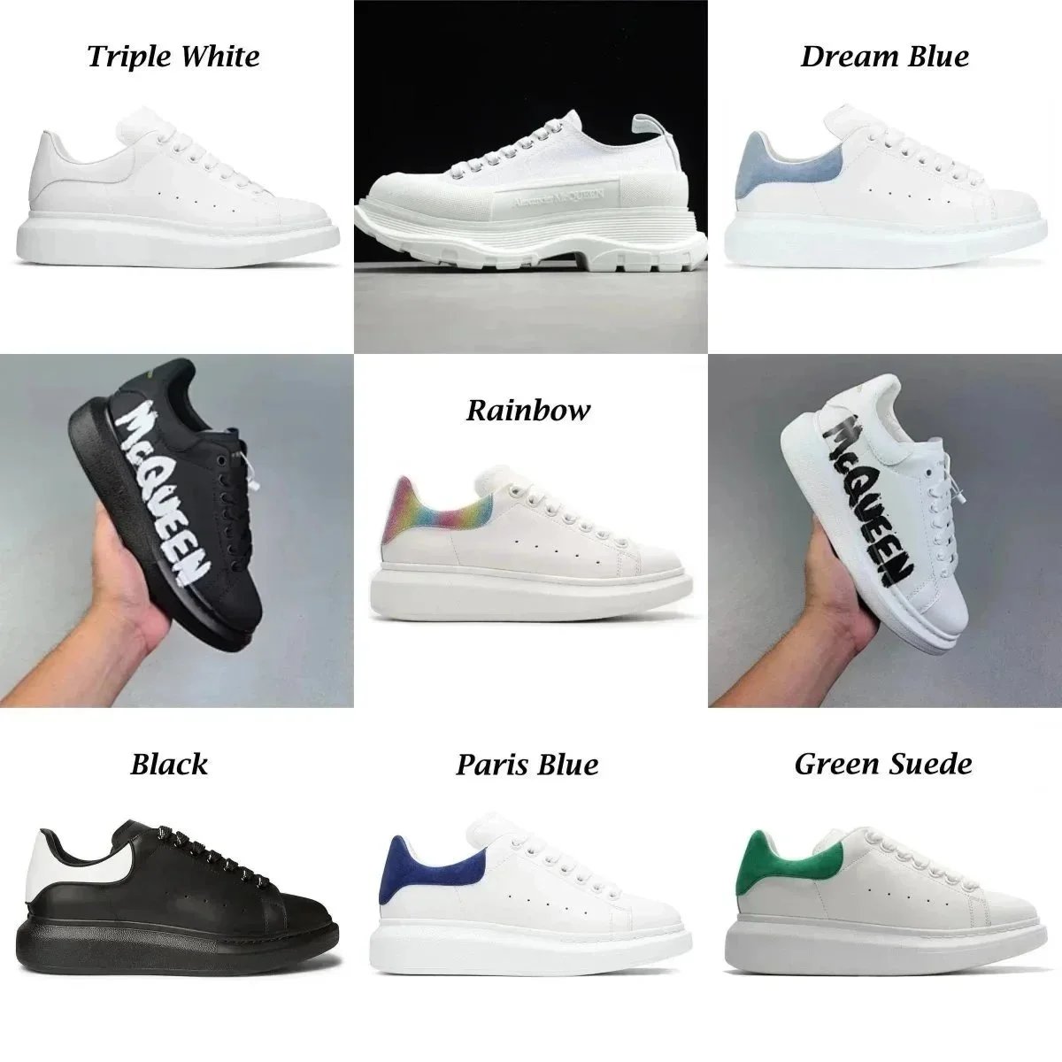 Alexander McQueen Oversized Sneakers [26 styles]