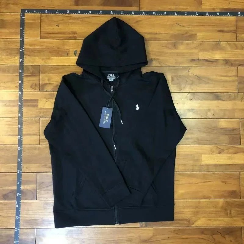 Polo Ralph Lauren Classic Fit Full-Zip Hoodie Black - 12