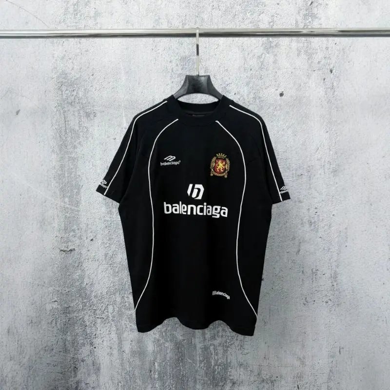 b Home Spring and Summer New 10 Jersey Printed Embroidered Round Neck Short Sleeve T-Shirt for Men and Women
