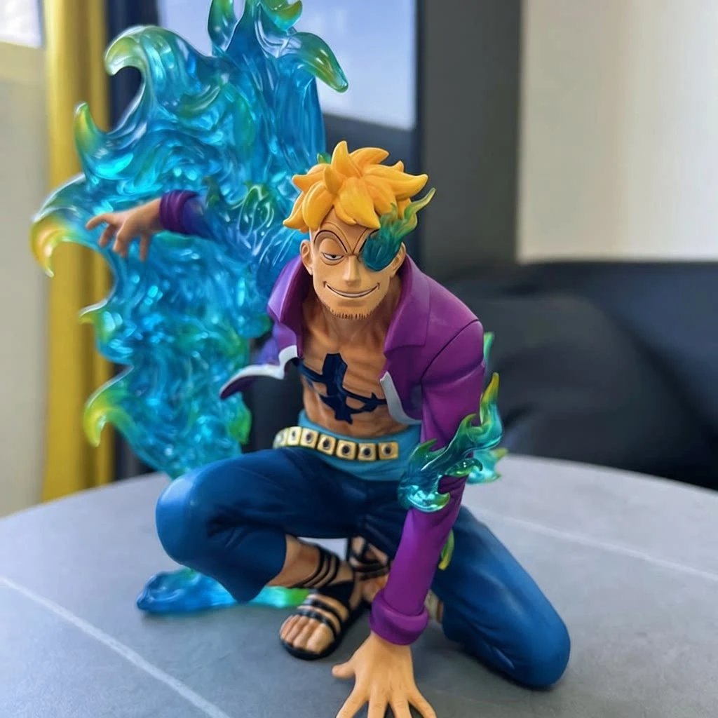 One Piece Marco Phoenix Flame Figure - 000542