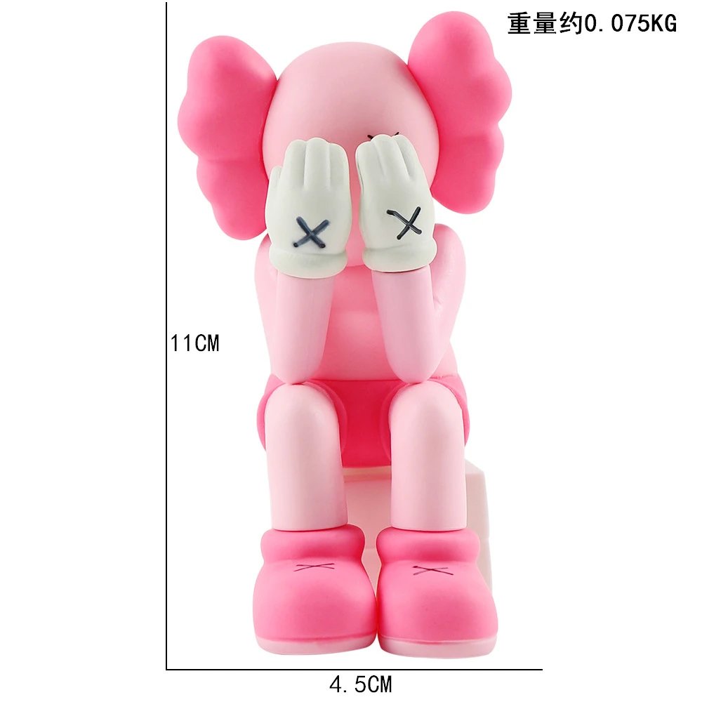 Pocket Small Sitting Cowes Pink