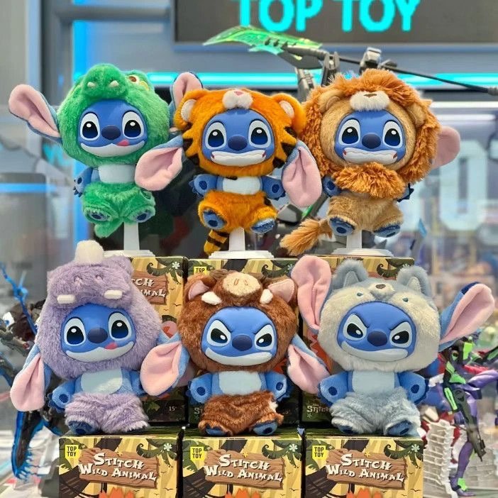 Disney Stitch Wild Animal Plush Toys - 001327