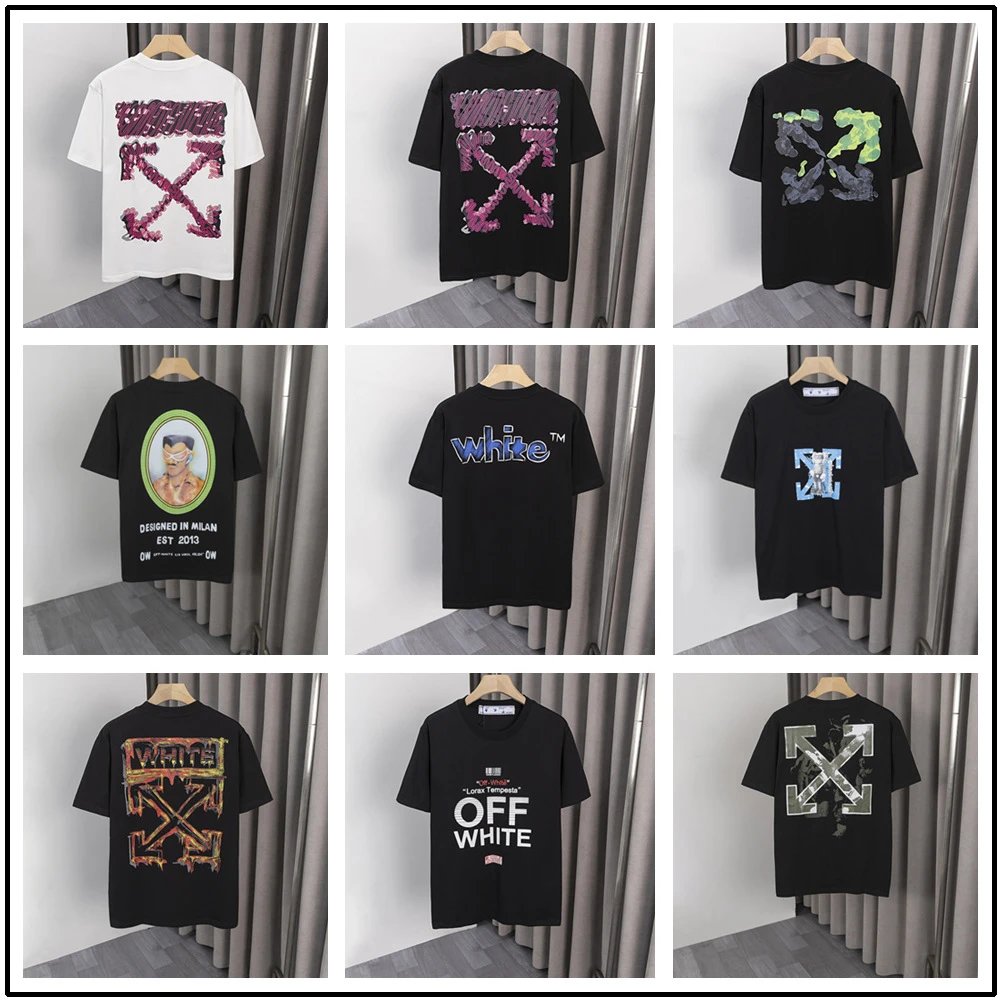 Off-White Arrow Graphic T-Shirt - 000339
