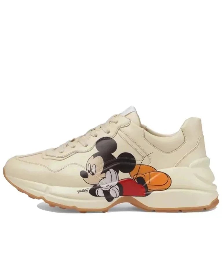Gucci Mickey Mouse Dad Shoes