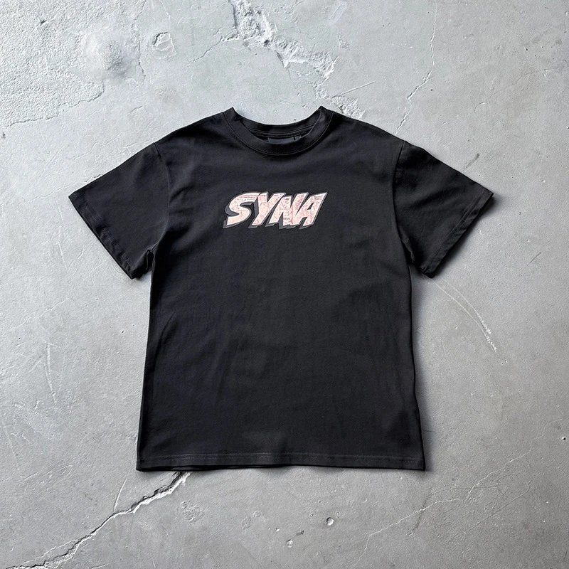 SYNA Graphic Print Black T-Shirt - 5