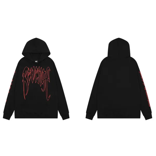 Hellstar Revenge Black Hoodie - 1