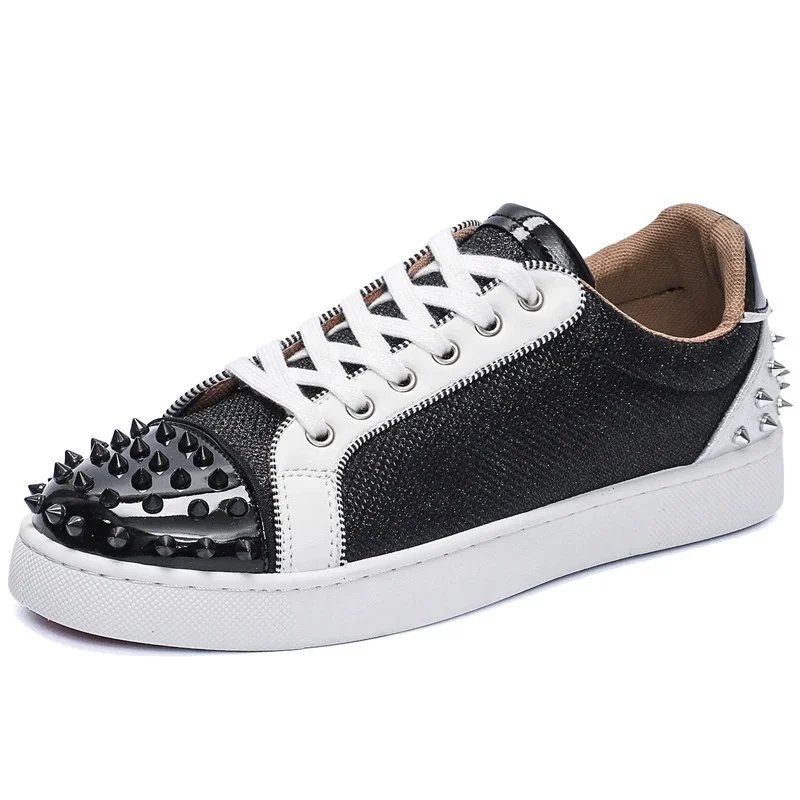 Unbranded Sneakers Low-Top Studded Lace-Up image 5