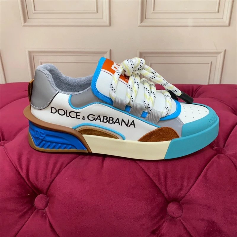 Dolce & Gabbana Sneakers Low-Top Lace-Up — 8