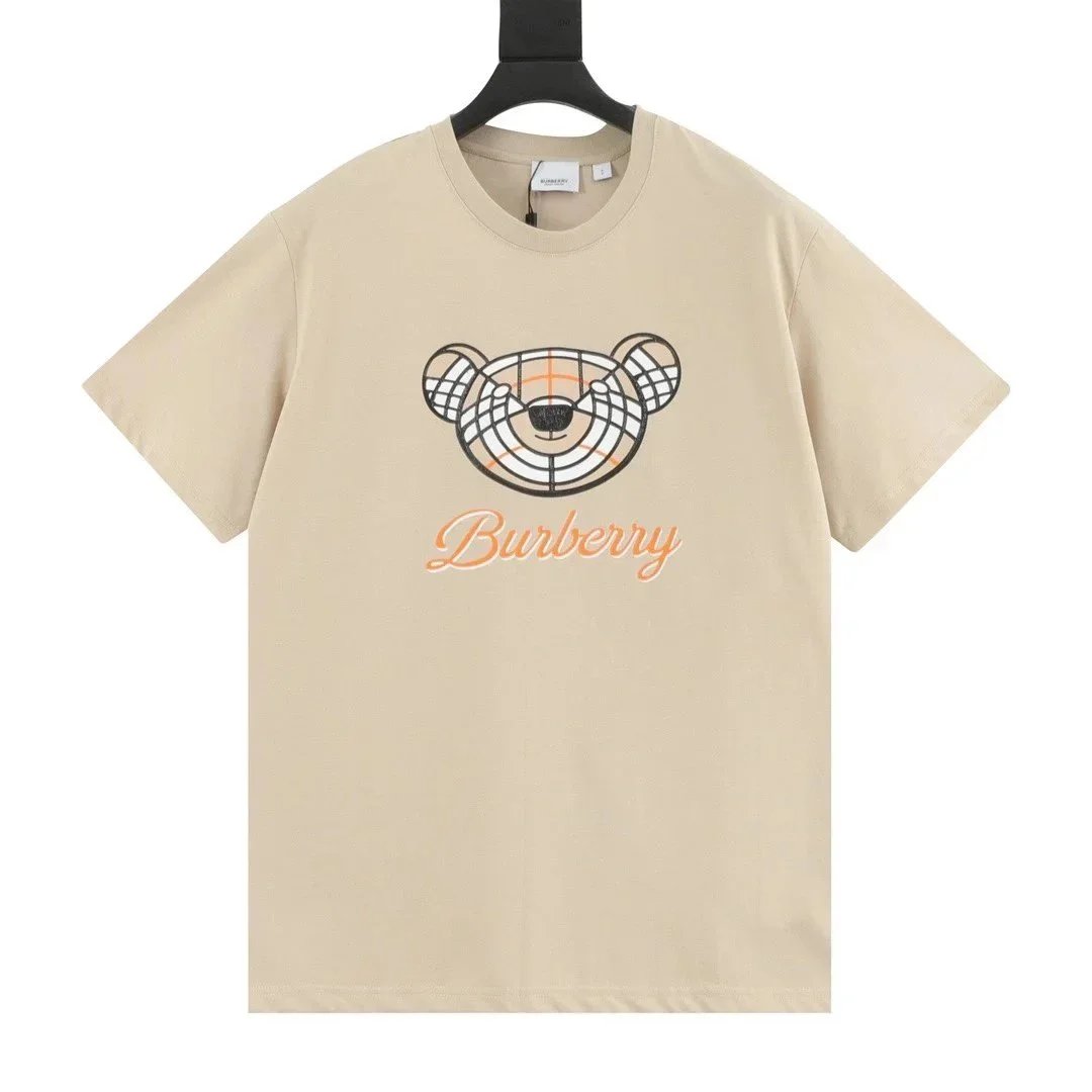 Burberry T-Shirts Short-Sleeve Graphic Print — 28