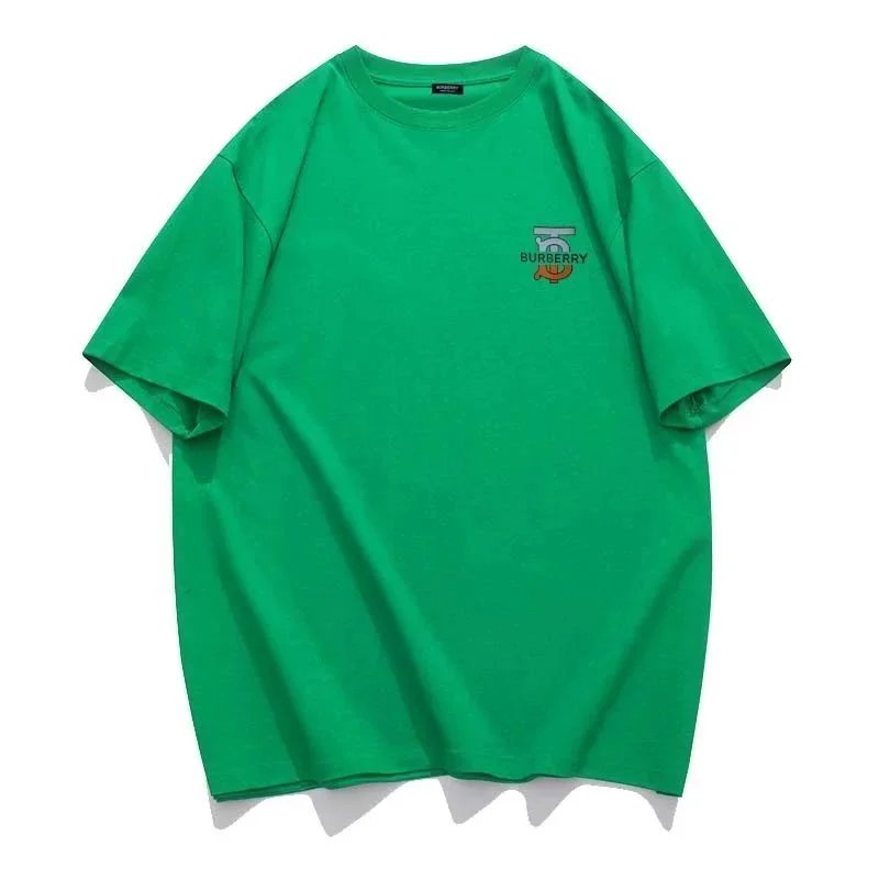Burberry T-Shirts Short-Sleeve Graphic Print — 35