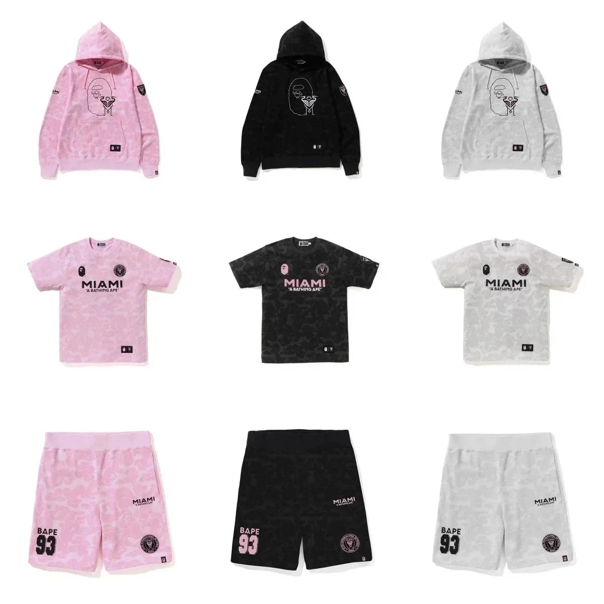 A Bathing Ape T-shirts/shorts/hoodie