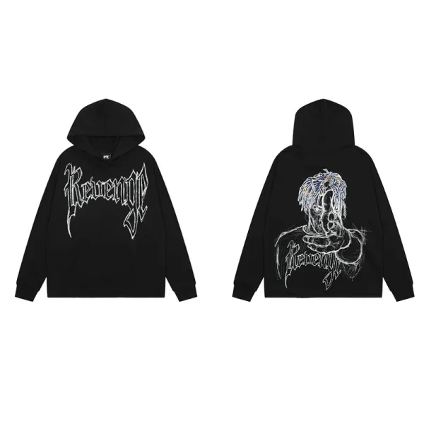 Hellstar Revenge Black Hoodie - 6