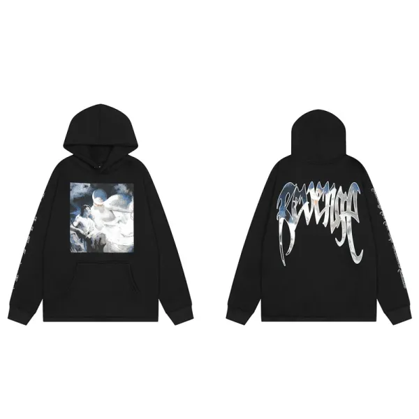 Hellstar Revenge Black Hoodie - 35