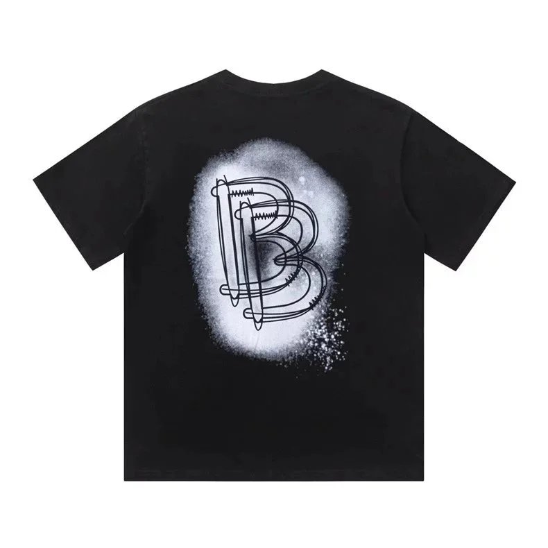 Balenciaga T-Shirts Short Sleeve Graphic T-Shirt image 11