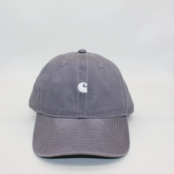 Design Washed Cotton Baseball Cap Brown - 7