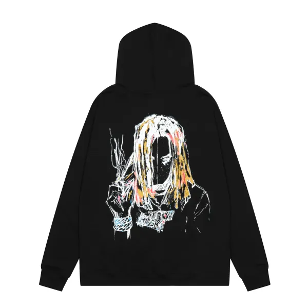 Hellstar Revenge Black Hoodie - 53