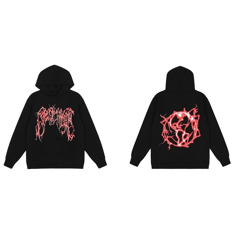Hellstar Revenge Black Hoodie - 16