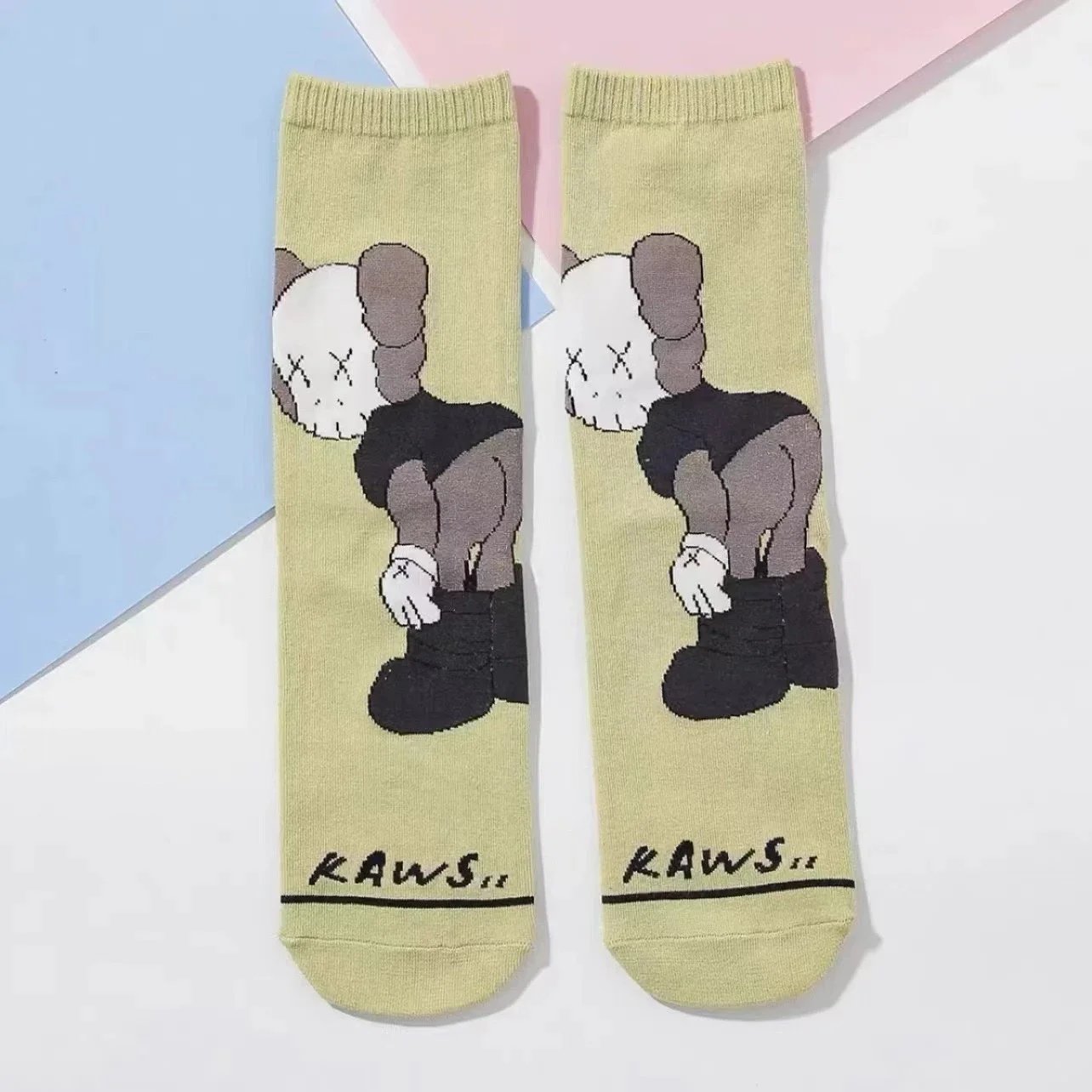 KAWS Socks Companion character crew image 9