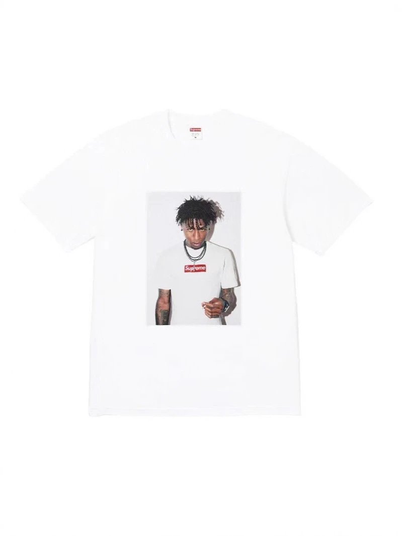 Supreme Leopard Box Logo White T-Shirt - 8
