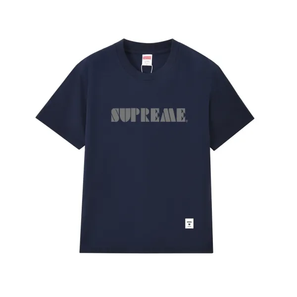 Supreme Box Logo T-Shirt Navy - 1