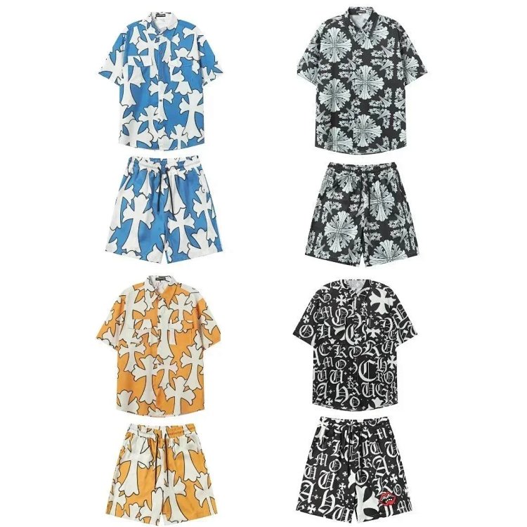 Chrome Hearts shirt/shorts