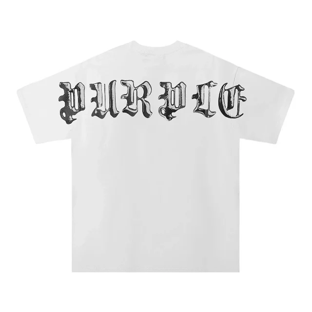 Purple Brand T-Shirts Graphic Print Crewneck T-Shirt product detail image 9