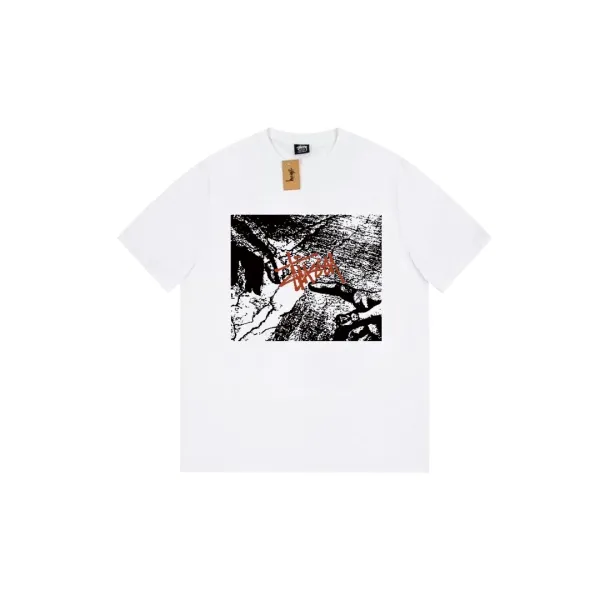 Design Insect Graphic Print Black T-Shirt - 17