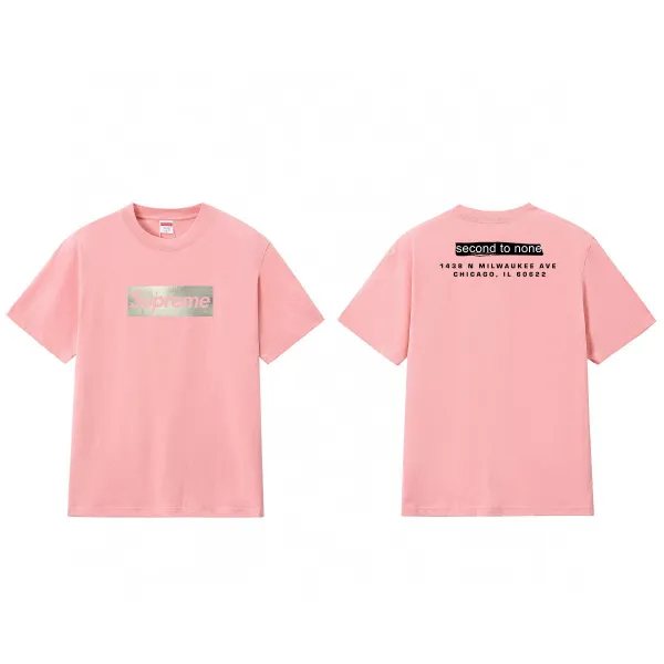 Supreme Box Logo T-Shirt Pink - 1