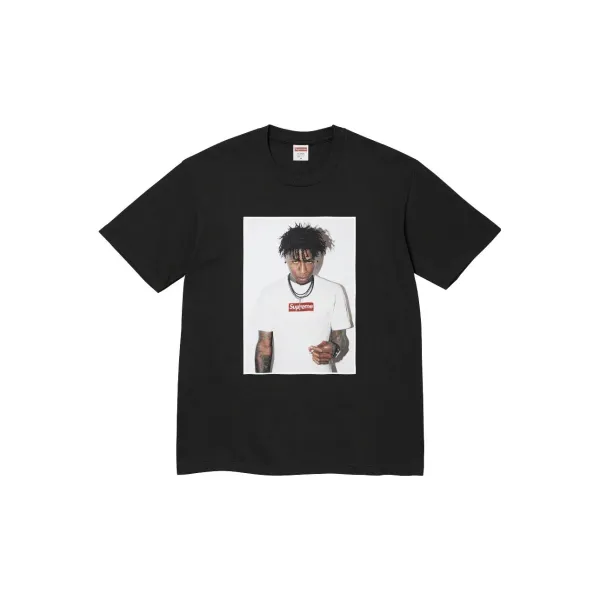 Supreme Devil & Businessman Graphic T-Shirt Black - 16