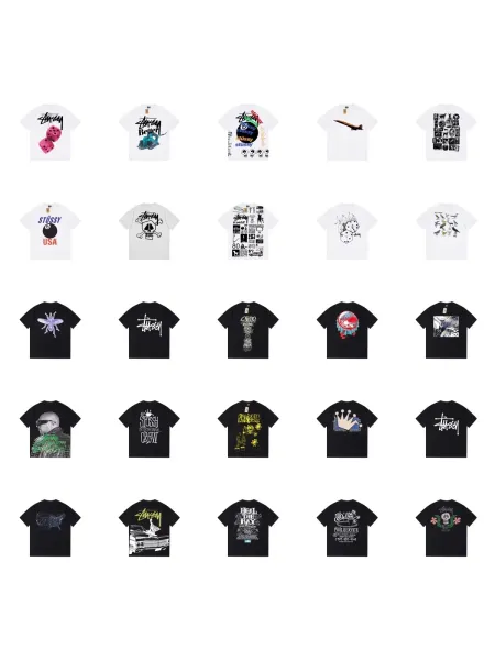Design Insect Graphic Print Black T-Shirt - 3