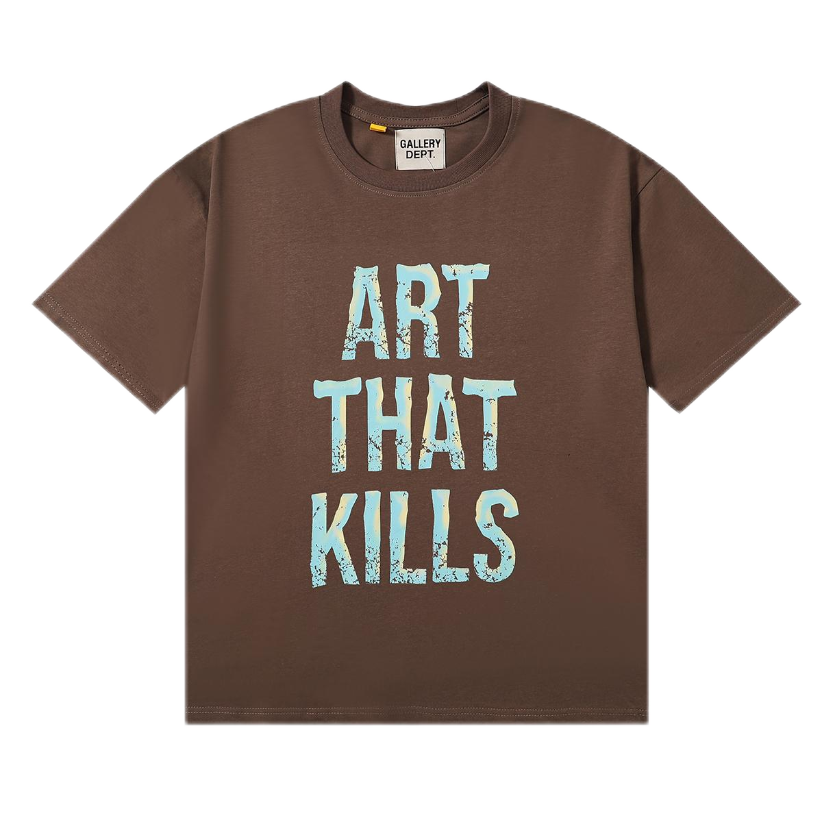 Gallery Dept Art That Kills Brown T-Shirt - 4