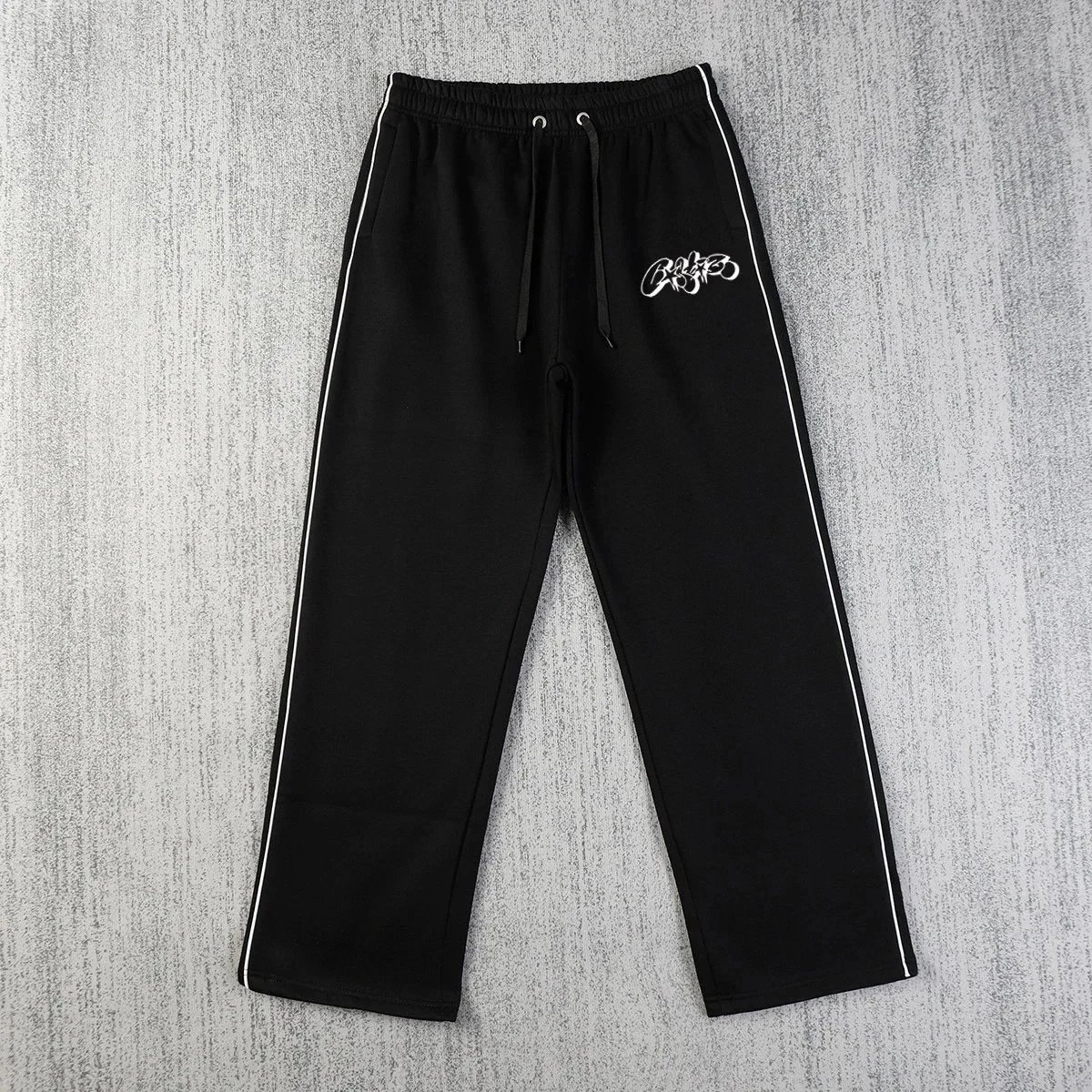 CLOT Black & White CLOT Track Pants Black