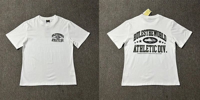 Design Rule The World Athletic Div. Arch Logo White T-Shirt T-Shirts