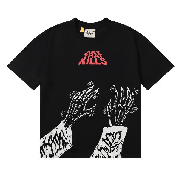 Gallery Dept Art That Kills Graphic T-Shirt Black - 1