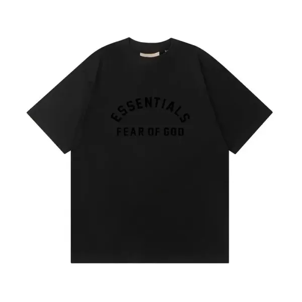 Fear of God Essentials Arch Logo Black T-Shirt - 1