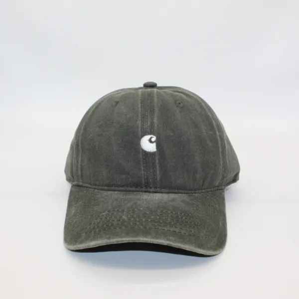 Carhartt Work In Progress Carhartt WIP Washed Olive Baseball Cap - 1