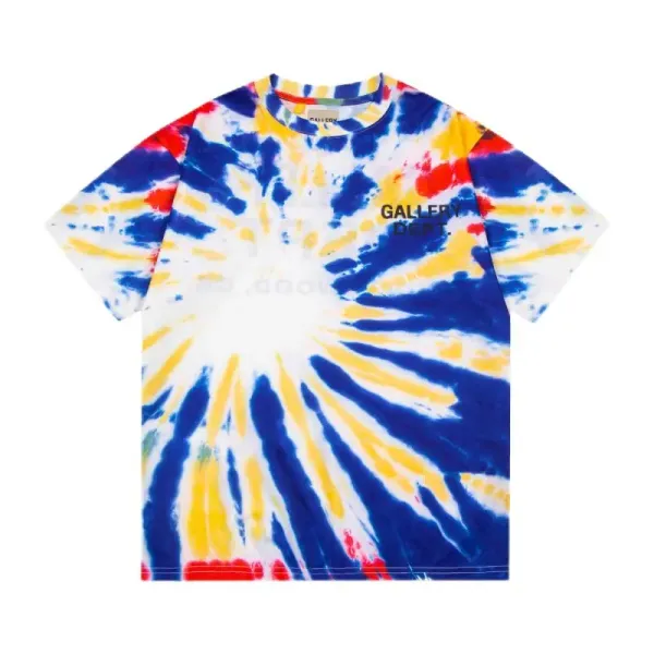 Gallery Dept Tie-Dye Spiral Print T-Shirt - 1