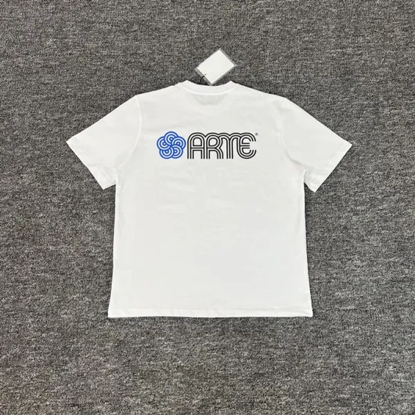 Arte Logo Graphic White T-Shirt - 1