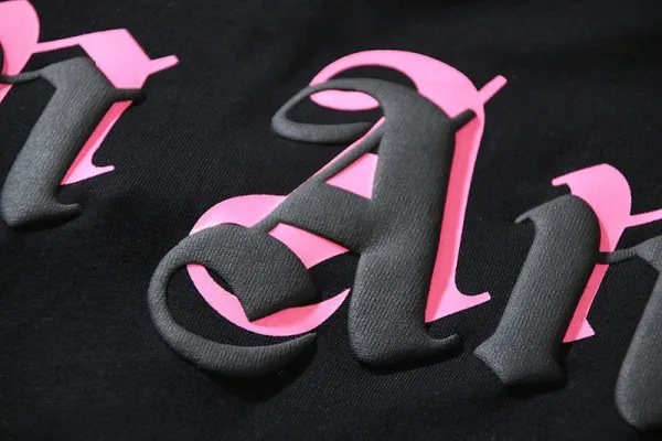 Palm Angels Logo Graphic Oversized T-Shirt Black - 16