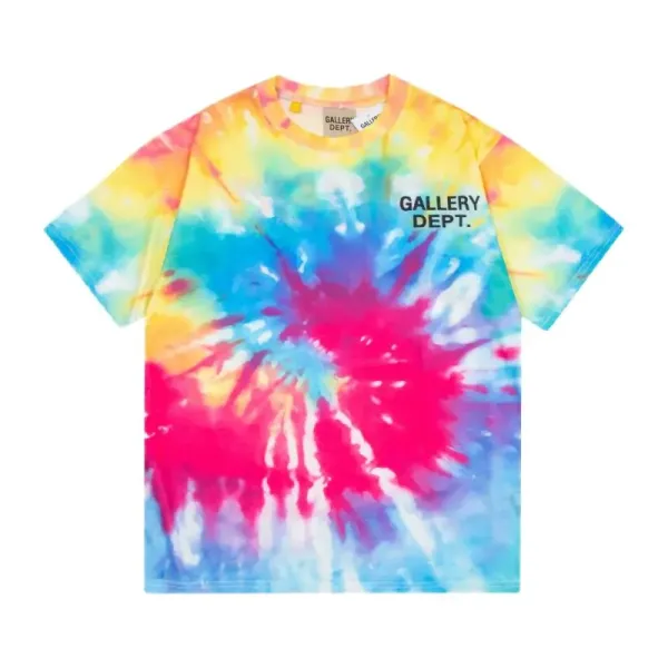 Gallery Dept Tie-Dye Graphic T-Shirt Multicolor - 1