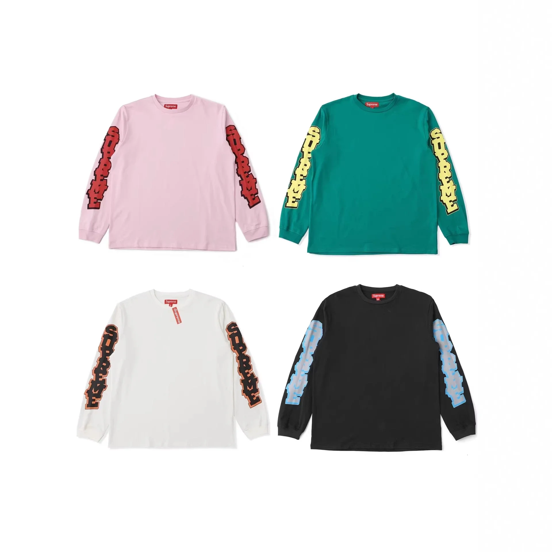 Supreme Cracked Sleeve L/S Top