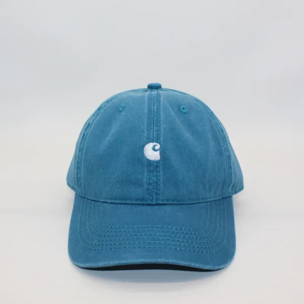 Design Washed Cotton Baseball Cap Brown - 6