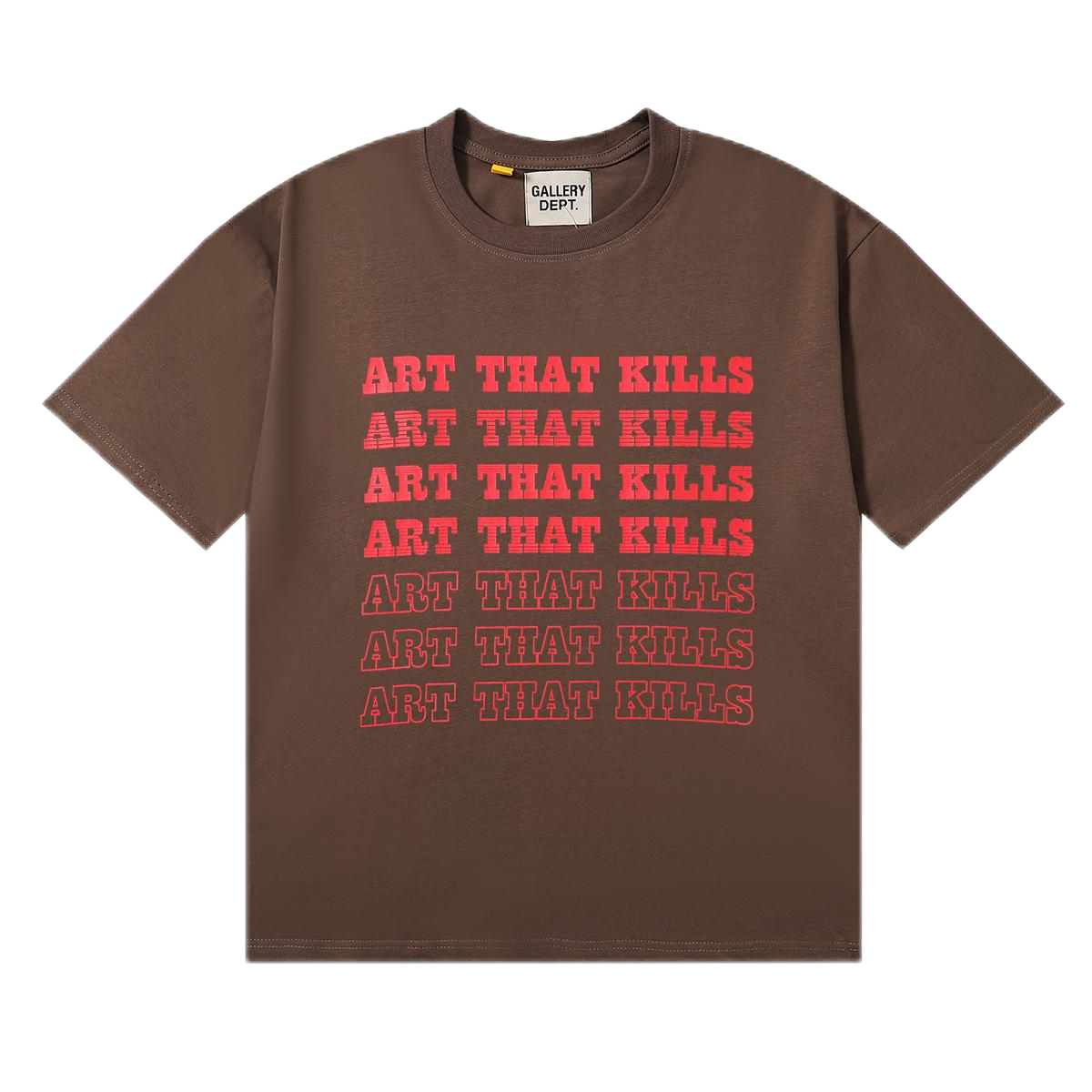 Gallery Dept Art That Kills Brown T-Shirt - 6
