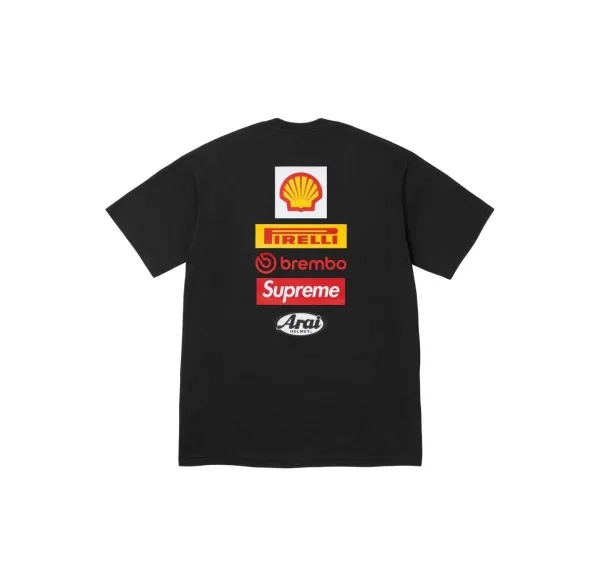 Supreme Devil & Businessman Graphic T-Shirt Black - 8