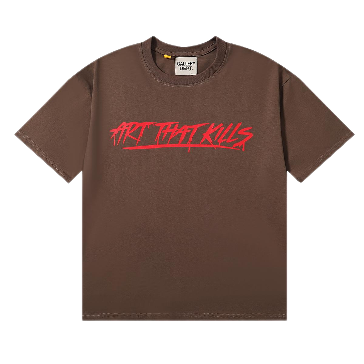 Gallery Dept Art That Kills Brown T-Shirt - 2