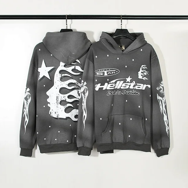 Hellstar Hoodies & Sweatshirts Graphic Pullover Hoodie product detail image 9