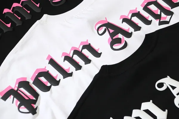 Palm Angels Logo Graphic Oversized T-Shirt Black - 17