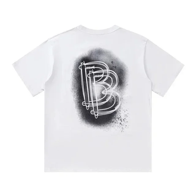 Balenciaga T-Shirts Short Sleeve Graphic T-Shirt product detail image 5